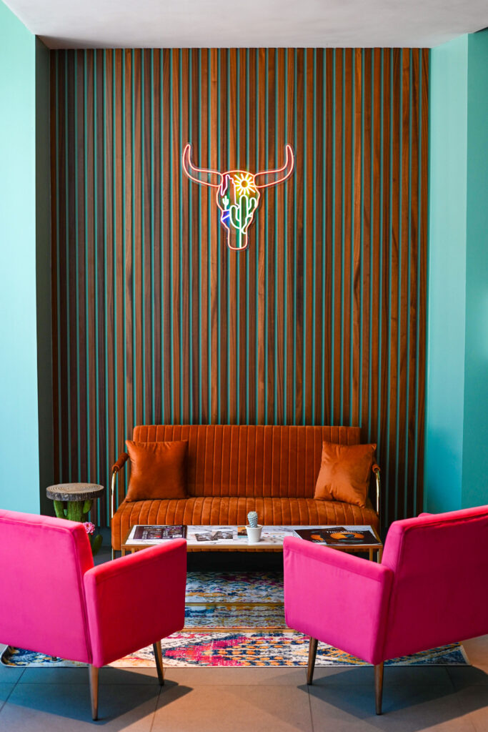 Lounge area in Canyon Cafe, photo provided