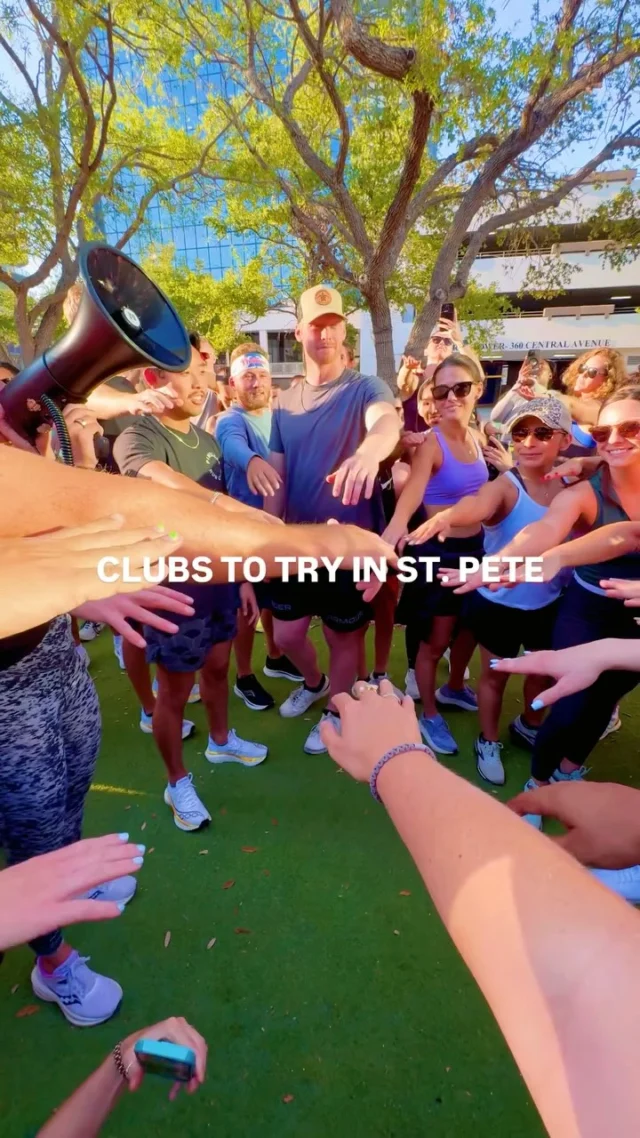 Looking to make new friends and feel good while doing it? St. Pete has a club for that—actually, a bunch:

🏃‍♀️ Pinellas Run Club – runners of all levels welcome @pinellasrunclub 

🏄‍♂️ Paddleboard Club – paddle, float, connect @paddleboardclubstpete 

💃 Movement Monday – good music, great movement @movementmondaystpete 

🧘‍♀️ Crystal Kage Yoga Events – yoga with serious energy @crystalkage @namasteintampabay 

🧊☕ Cold Tub Coffee Club – plunge + caffeine = the ultimate reset @coldtubcoffeeclub 

🌅 Sunrise Crew – early mornings, good people, unbeatable vibes @sunrisecrewstpete 

🚶‍♀️ St. Pete Girls Who Walk – stroll, chat, and soak up the sunshine @stpetegirlswhowalk 

🧘‍♀️ St. Pete Girls Who Yoga – feel-good flows with a side of community @girlswhoyogastpete 

#StPeteWellness #FindYourPeople #StPete #DTSP #thingstodoinstpete