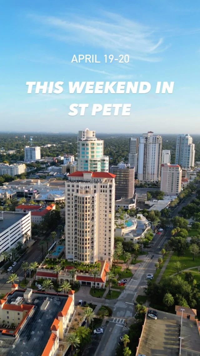 🌞 Weekend Vibes in St. Pete 🎶🌿

Looking for the best things to do April 19–20? We’ve rounded up your weekend musts—from local markets to soccer matches and a spring fest for the whole fam.

🛍️ Saturday Morning Market – Apr 19, 9 AM–2 PM
Kick off your weekend with fresh finds, local bites, and sunshine at Al Lang Stadium’s parking lot. 🍓🎨 @saturdaymorningmarket.stpete

🪴 Mezzo Market – Apr 19, 11 AM–4 PM
Shop indie makers, sip craft drinks, and soak up the vibe between Intermezzo & Green Bench. 🛍️☕ @mezzomarket

🌎 Earth Day Celebration – Apr 19, 12 PM–4 PM
Celebrate sustainability with farm tours, wood-fired pizza, local vendors & more at 15th Street Farm. 🍕🌱 @15thstfarm 

🌙 Gulfport Night Market – Apr 19, 5 PM–9 PM
Enjoy an evening under the stars with artisan vendors, live music, and small biz magic in Downtown Gulfport. ✨🛒 @visitgulfportfl 

⚽ Tampa Bay Rowdies vs. Louisville City FC – Apr 19, 7:30 PM
Rowdies’ 50th anniversary season is here—don’t miss the high-energy match at Al Lang Stadium! 💚💛 @tampabayrowdies

🎉 St. Pete Pier Spring Festival – Apr 20, 11 AM–7 PM
Family fun, food vendors, rides, and a 20,000-egg hunt with golden prizes at the Pier! 🐣🎡 Free entry, egg hunt tix at stpetespringfest.com 🐰 @stpetepier

🎶 St. Pete Sunday Jazz – Apr 20, 2 PM
Sip & sway to live jazz by Boho Sideshow at the Floridian Social. 21+ 🍷🎷 @bohosideshow @thefloridiansocial 

🛒 Kenwood Sunday Market – Apr 20, 10 AM–2 PM
Chill Sunday vibes with handmade goods, global eats & live music at St. Pete High. 🧺🌍 @sundaymarketstpete

💬 Which one’s calling your name— Tell us below👇

📩 Got an event? DM us to get featured