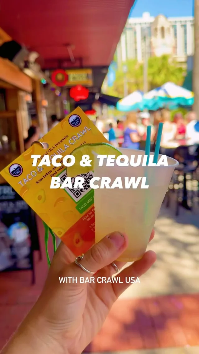 The Taco & Tequila Crawl took over downtown St. Pete — and it did not disappoint 🌮🍹

We made our way through some of DTSP’s best spots, with plenty of tacos, tequila, margaritas, and music fueling the day 🎶🌆

From casual bites to dance floor energy, this crawl had all the essentials for a Saturday well spent 💃🔥

Big thanks to @barcrawlusa for bringing the party, and to all the venues that made it happen 🙌

Until next time!

#TacoAndTequilaCrawl #DTSP #stpete