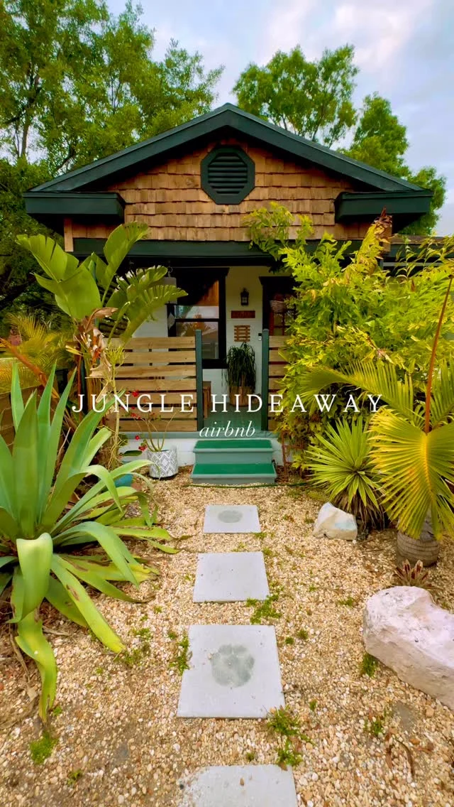 Escape to the Jungle House 🌿

The Jungle House is a handcrafted, one-of-a-kind retreat where adventure meets design. 

Every corner is filled with intricate details and jungle-inspired surprises. From custom 3D-printed art to the lush backyard hot tub, this unique getaway invites you to disconnect and immerse yourself in a jungle fantasy like no other 🌱✨

Book here: @cozyafllc 

#JungleHouse #HandcraftedRetreat #UniqueEscape #Jungle #AdventureAwaits #DTSP